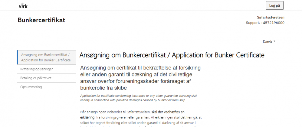 How to Apply for Bunker Certificate in Denmark Electricity Bill