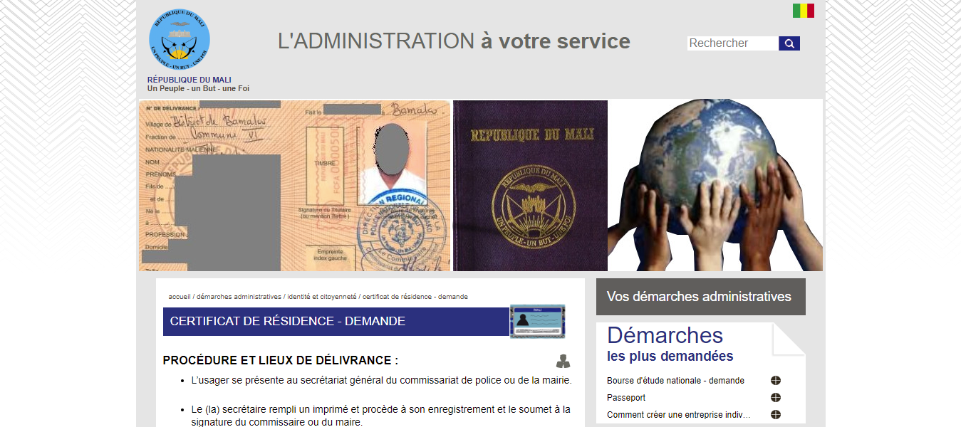 How to Apply for a Residence Certificate In MaliHow to Apply for a Residence Certificate In Mali