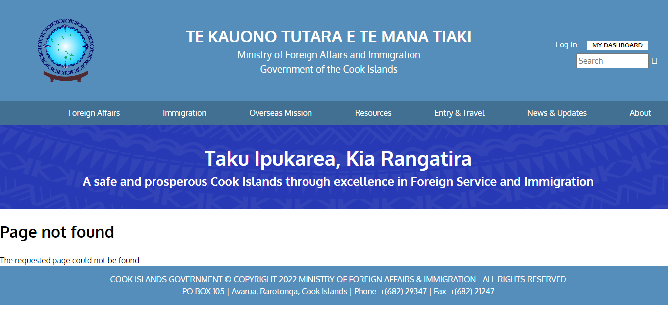 How To Visa / Entry Permit Extension In Cook Islands