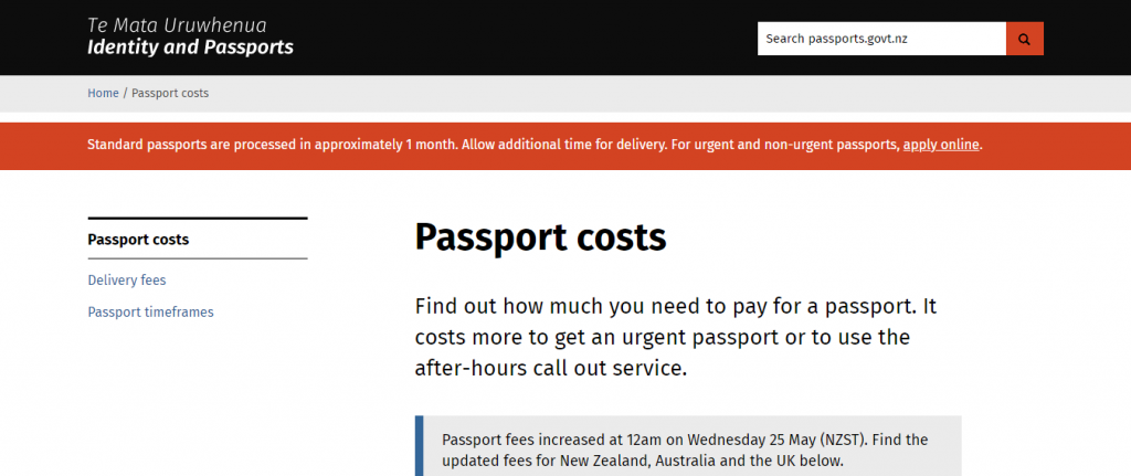 How To Apply For Renew Your Adult Passport In New Zealand Electricity Bill Calculator 7849