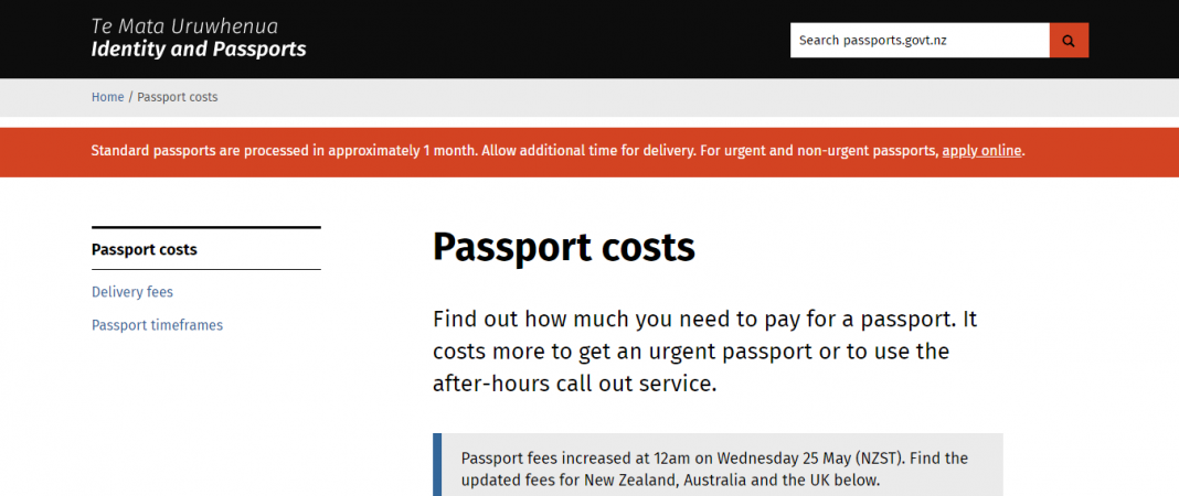 How To Apply For Renew Your Adult Passport In New Zealand Electricity Bill Calculator 1927