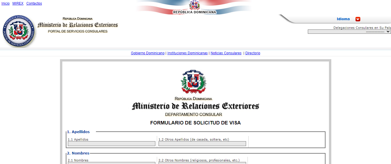 dominican republic tourist visa online