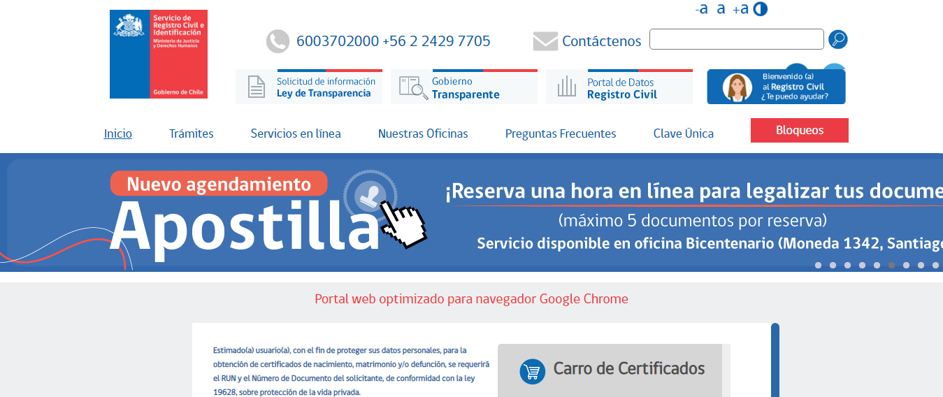 How To Obtain Certificate for Special Purpose Domestic Violence In Chile 