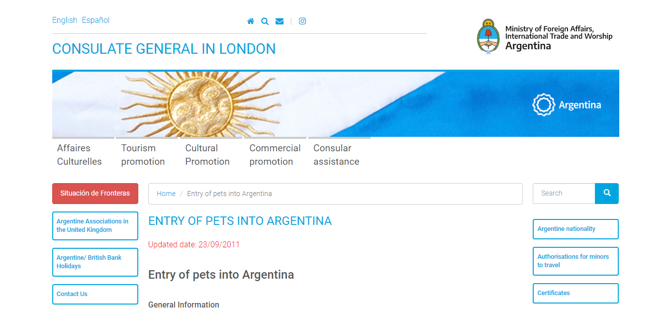 How To Obtain a Pet Passport (Import Export or Transport Pet) In Argentina 