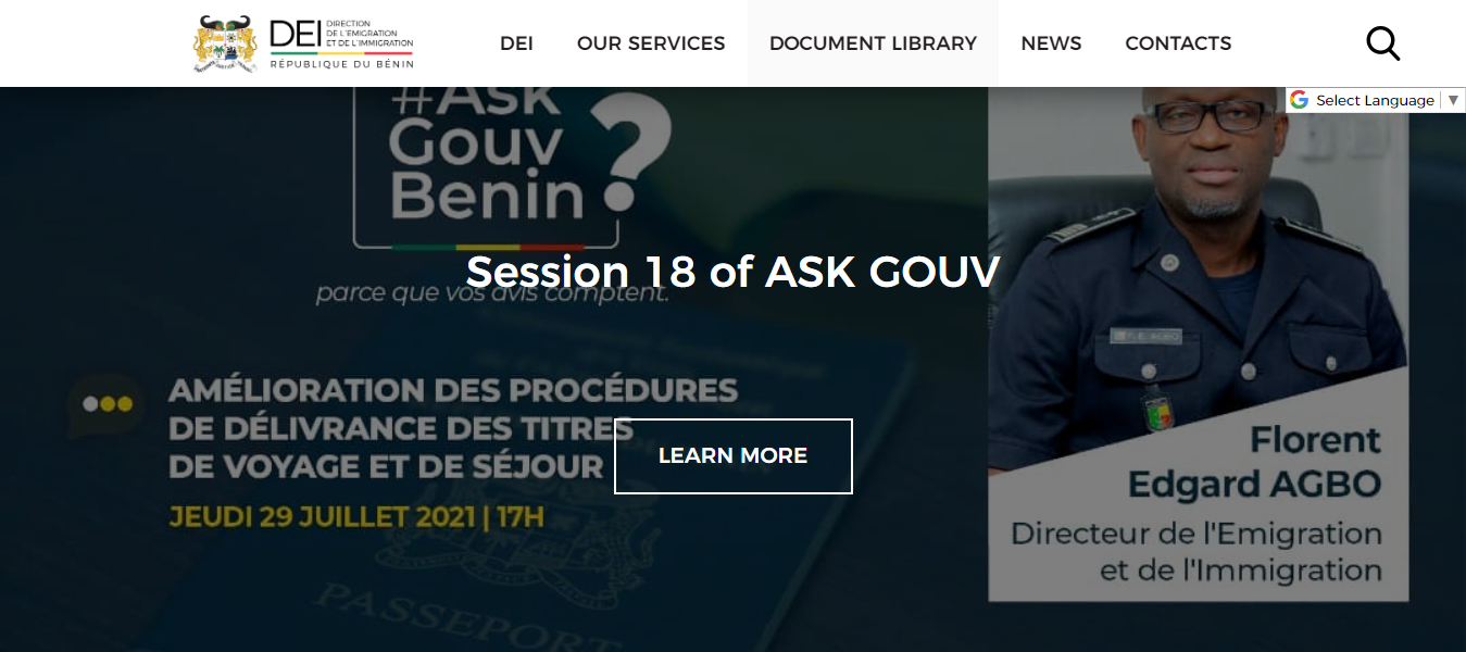 How to Apply for Ordinary Resident Card In Benin 