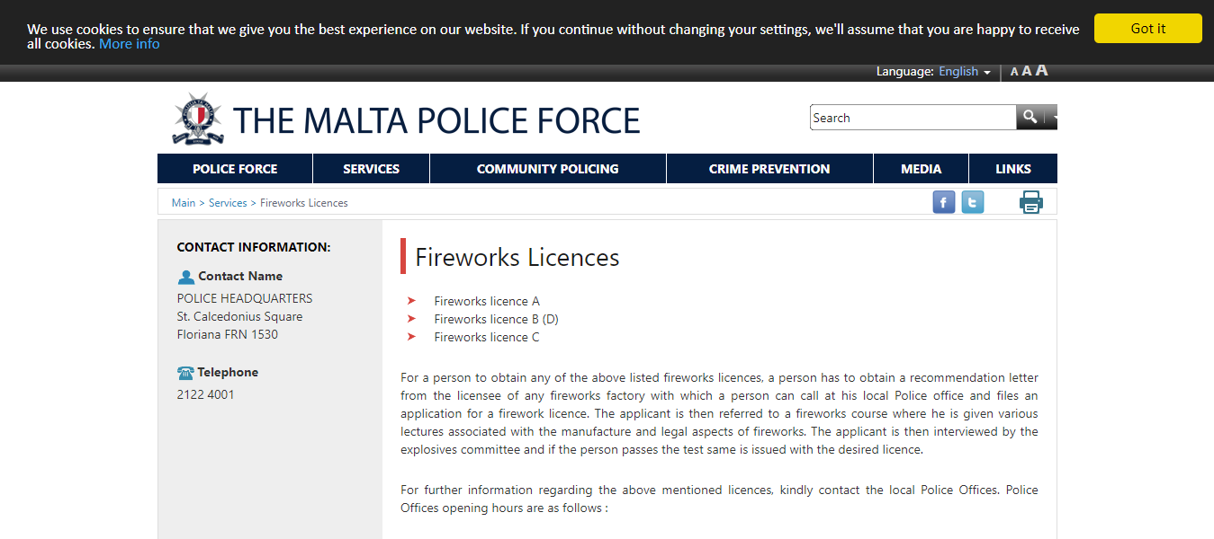 How to Apply for Fireworks Licence In Malta