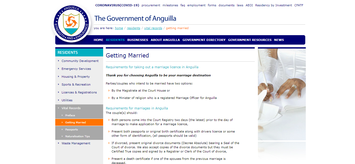 How To Getting Married In Anguilla 