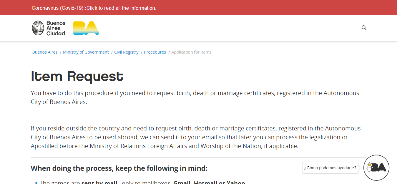 How To Obtain Death Certificate In Argentina 