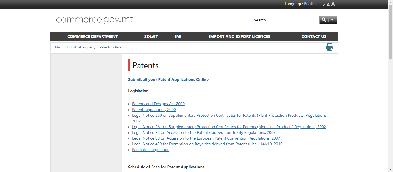 How to Register Patent In Malta