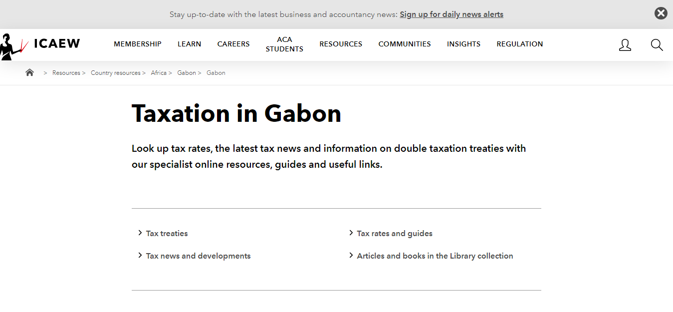 How To Register for Income Tax In Gabon 