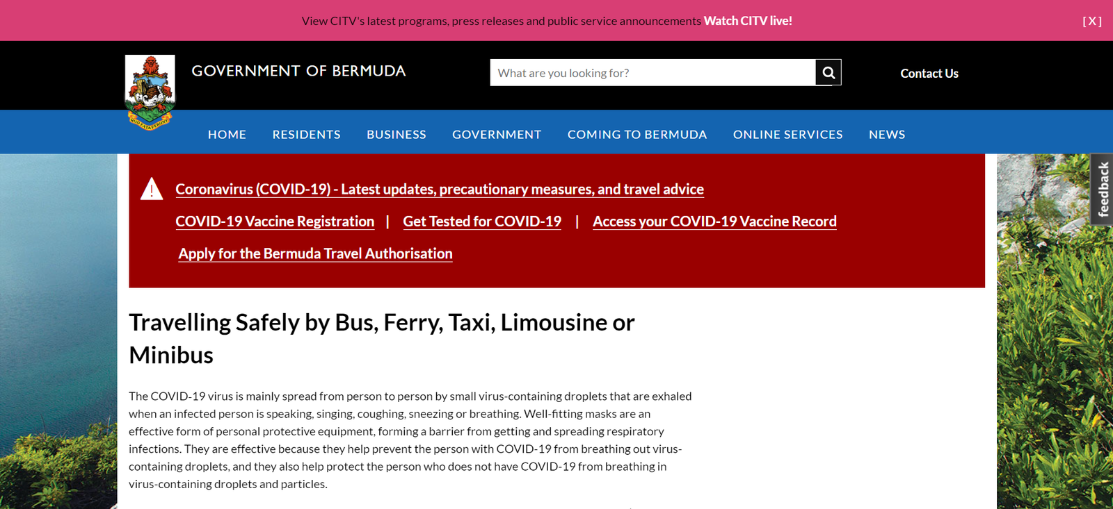 How to Request for Permitted Business during Covid-19 In Bermuda
