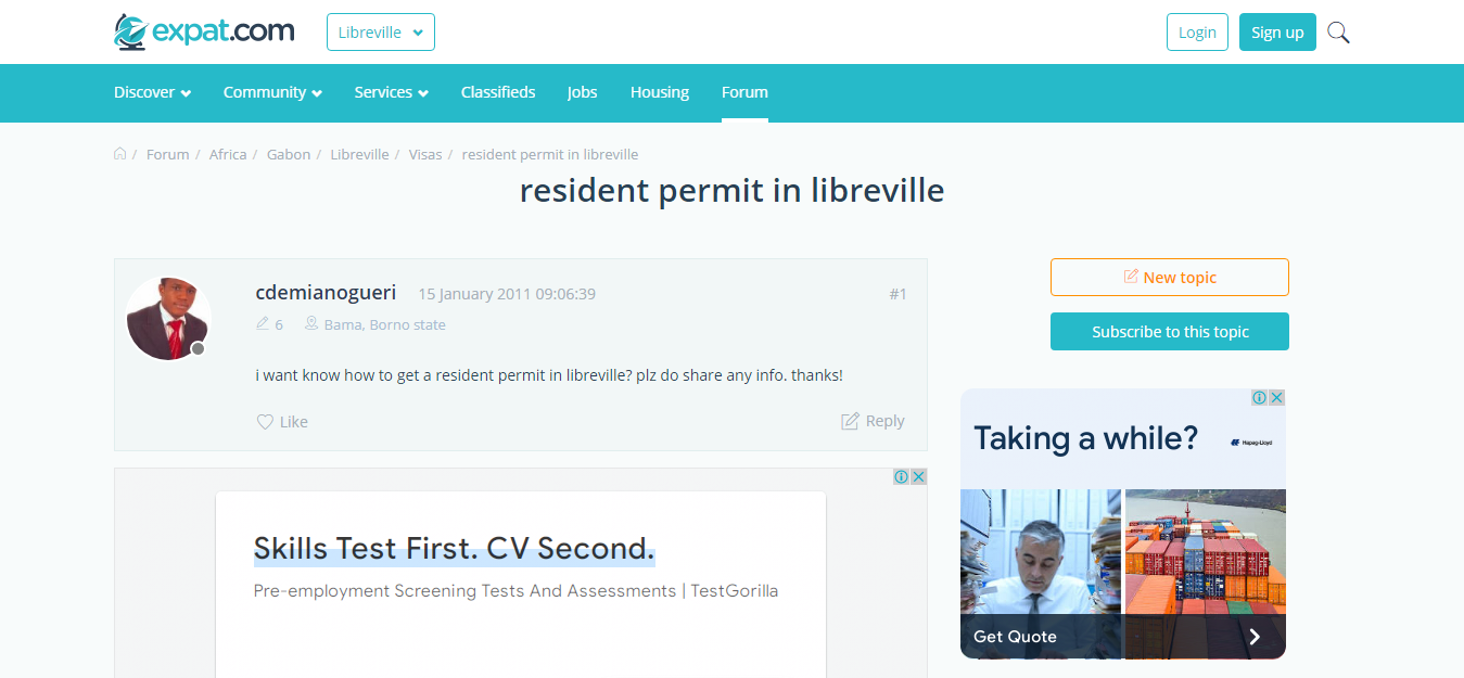 How To Apply for a Resident Permit In Gabon